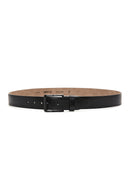 Men's Black Leather Belt | Derimod
