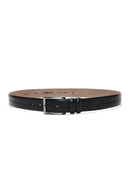 Men's Black Leather Belt | Derimod