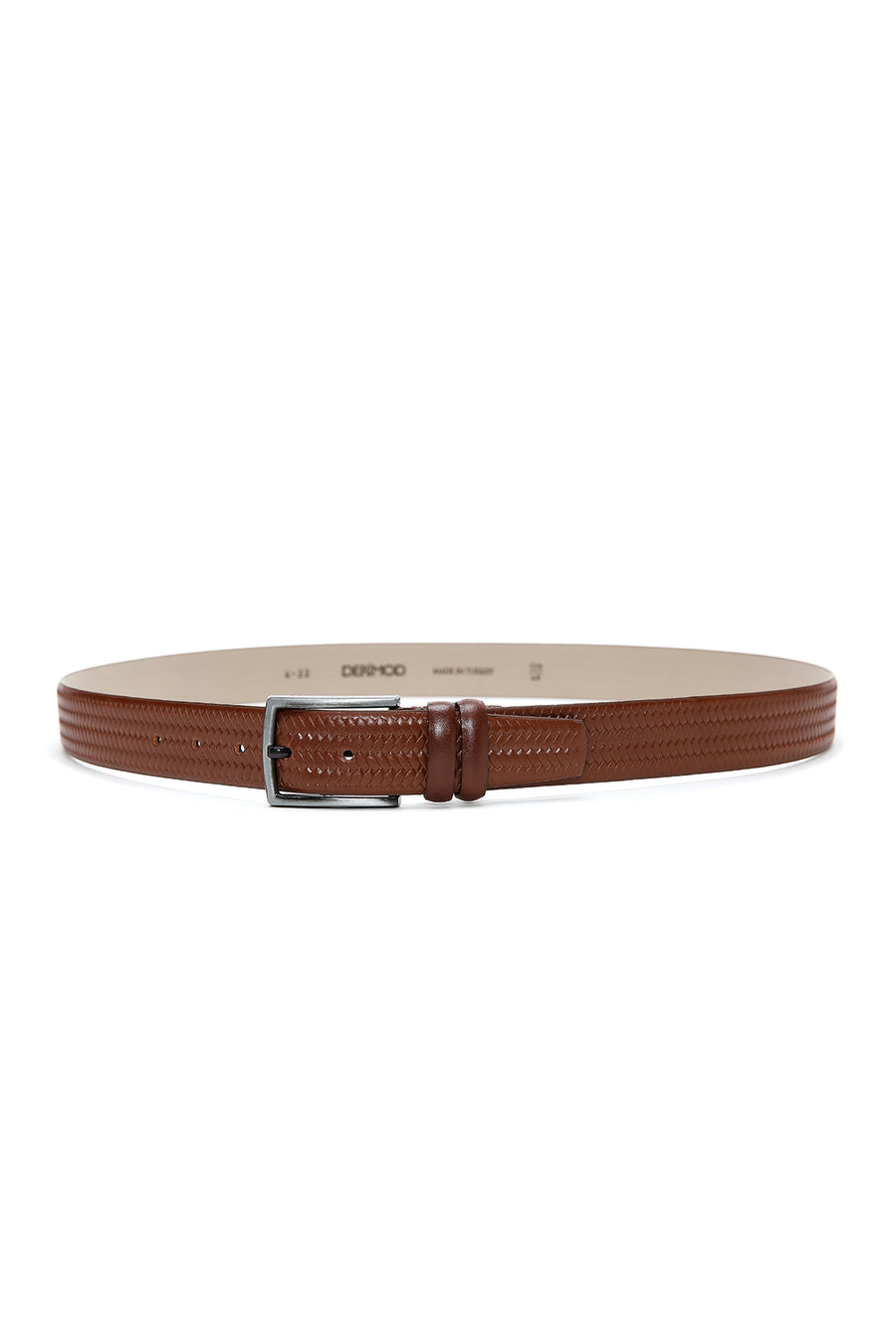 Men's Tan Leather Belt