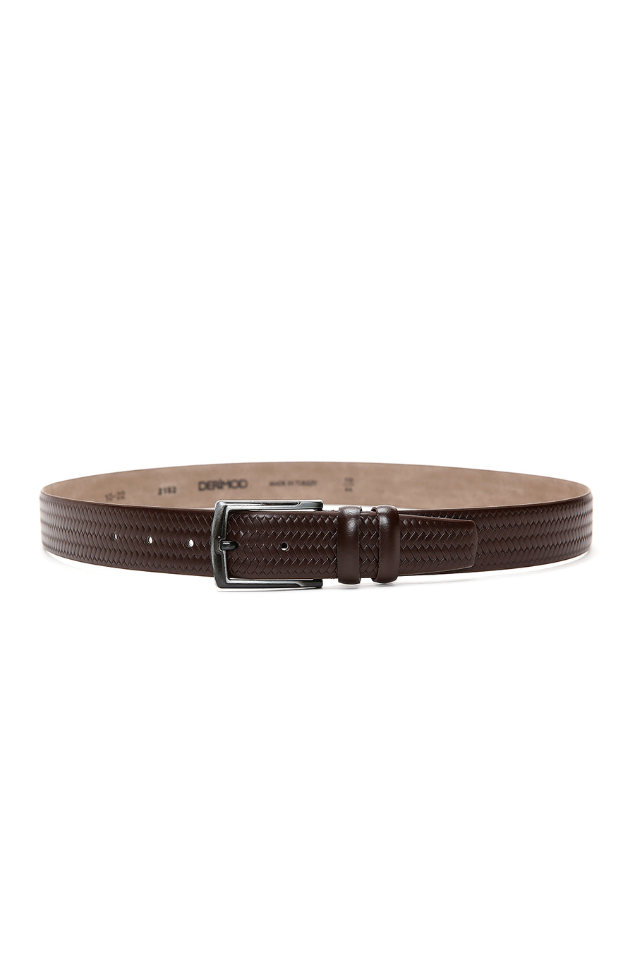 Men's Brown Leather Belt