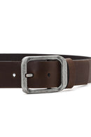 Erkek Kahverengi Deri Kemer | Derimod