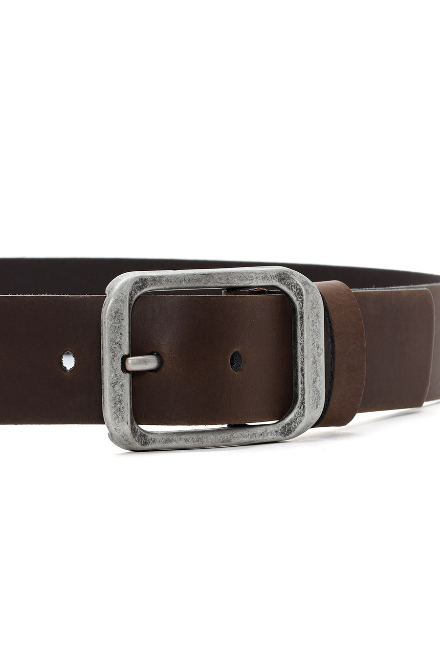 Men's Brown Leather Belt