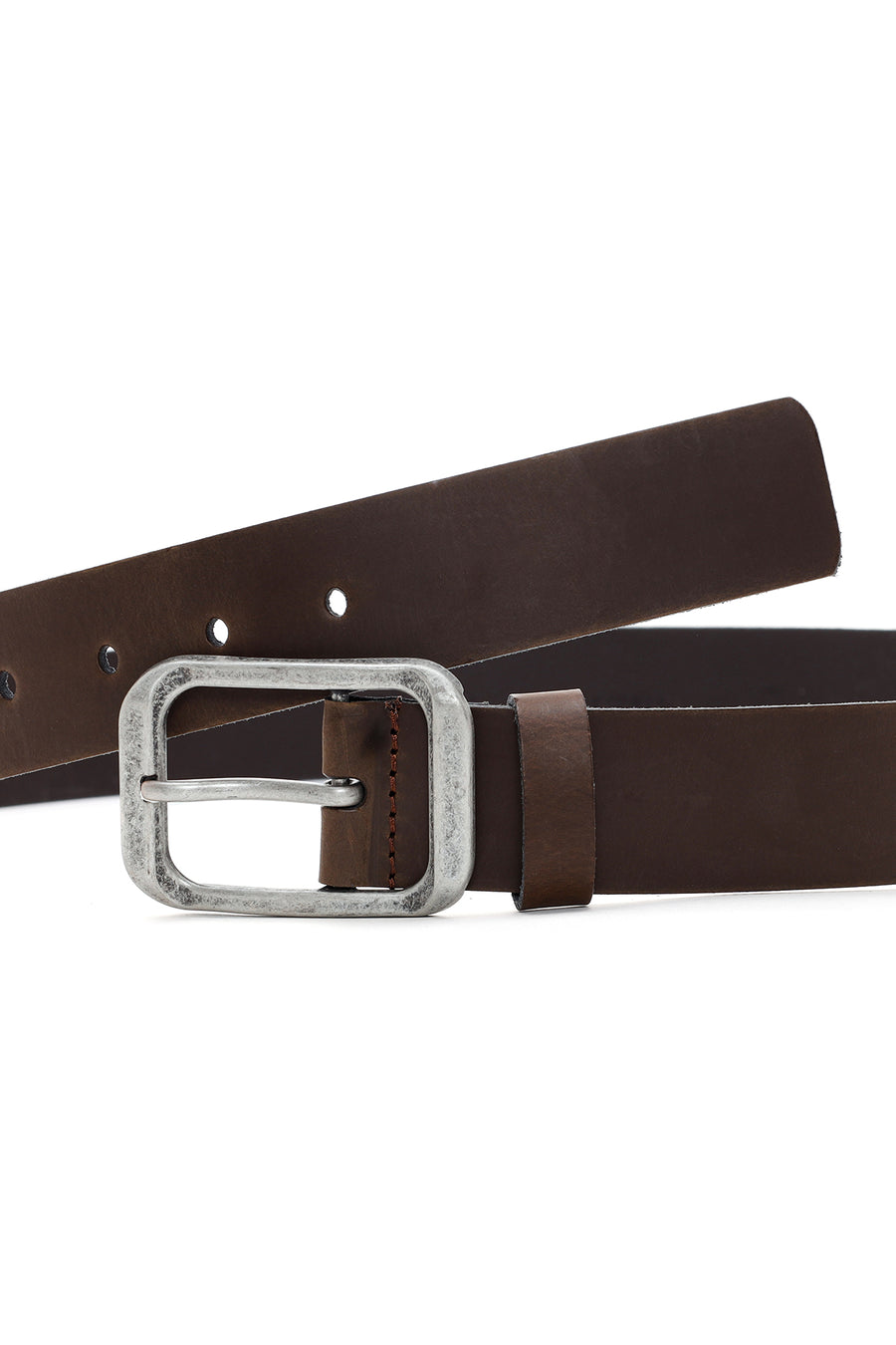 Men's Brown Leather Belt