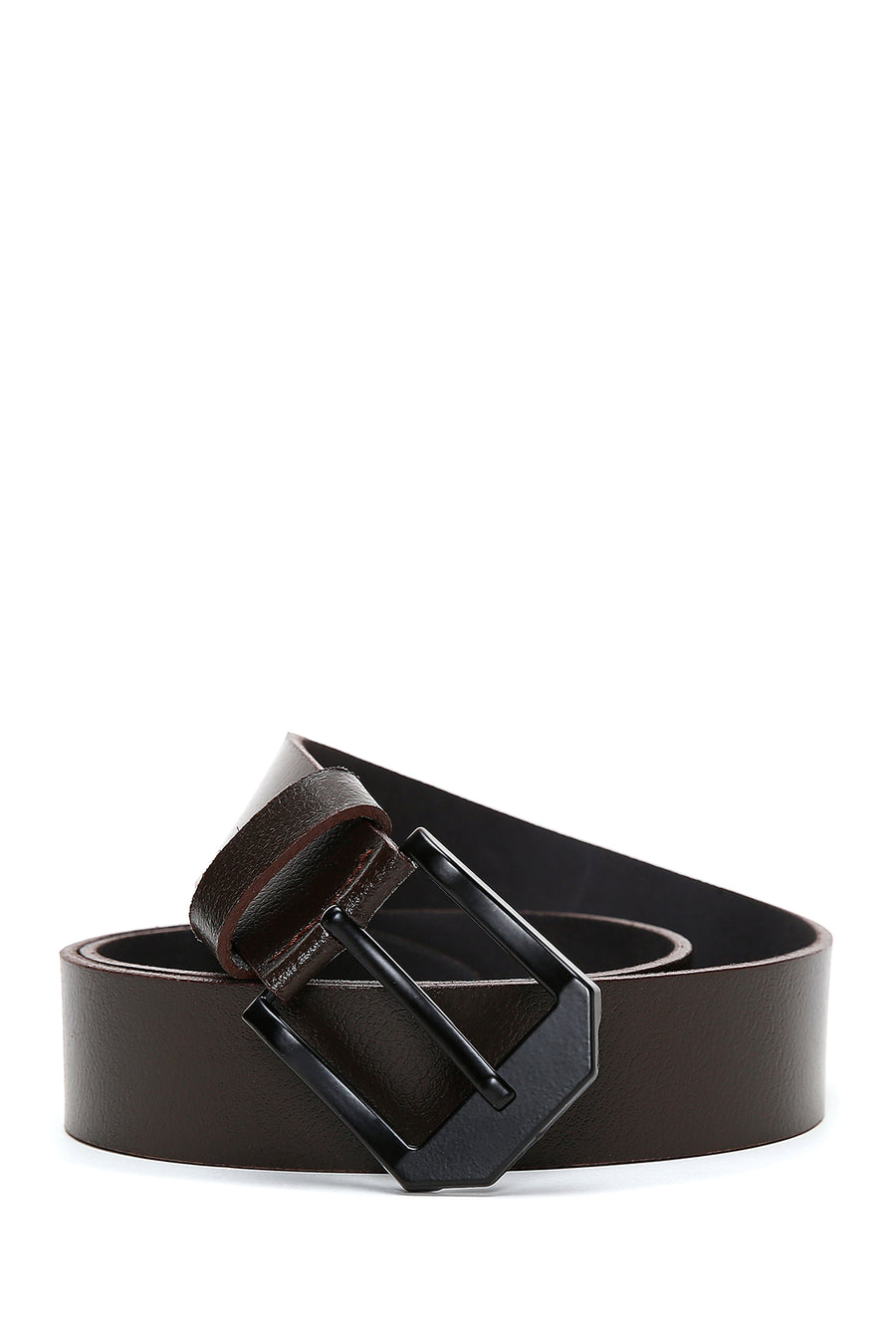 Men's Brown Leather Belt 000A2D1303518 | Derimod