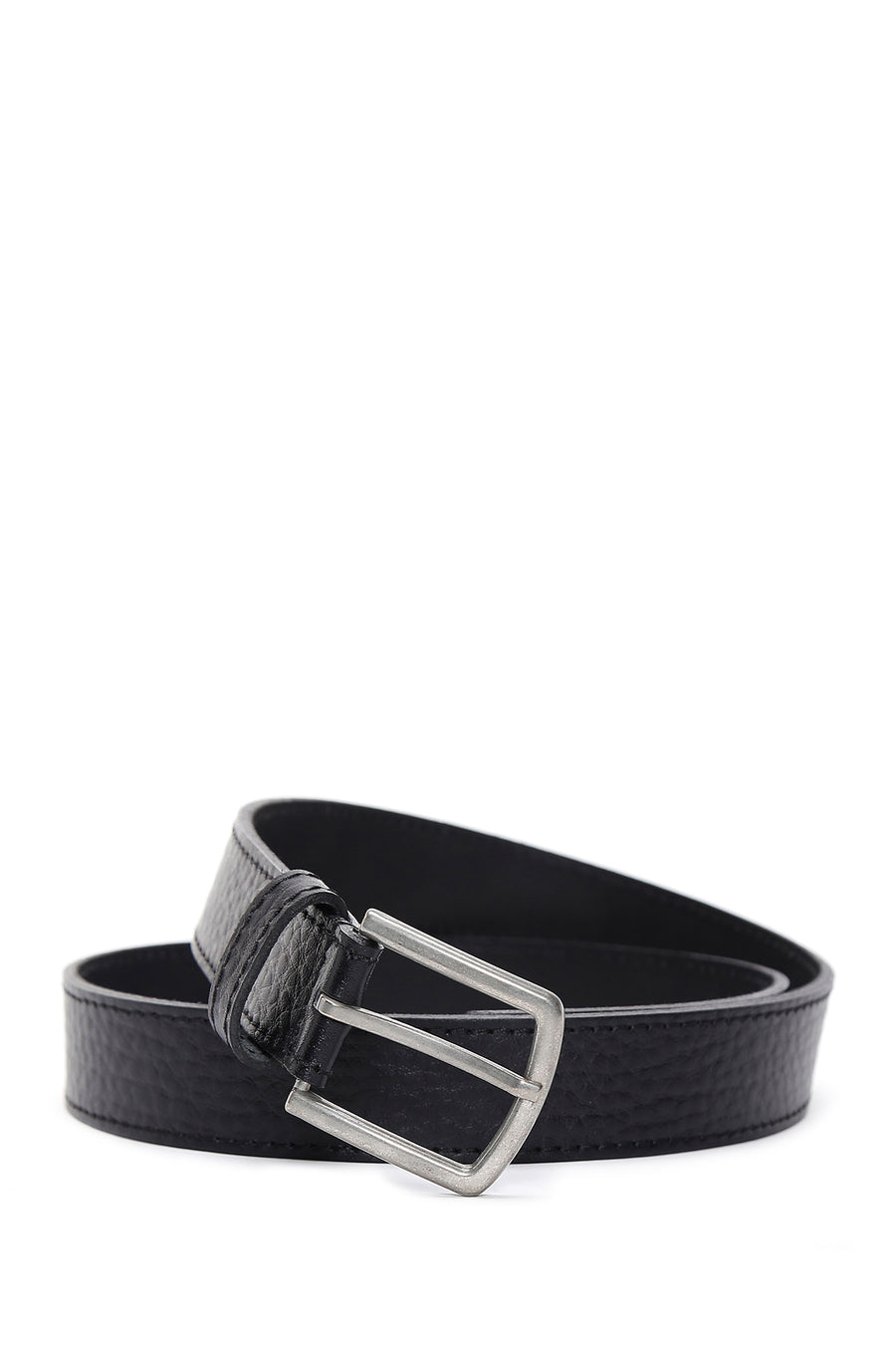 Men's Black Leather Belt 000A2D13037FT | Derimod
