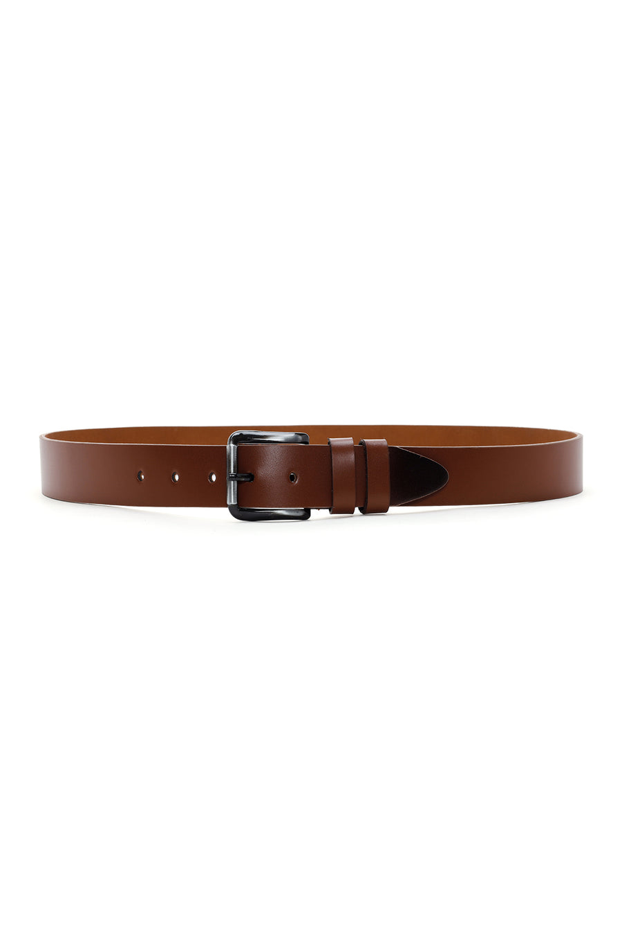 Men's Brown Leather Belt