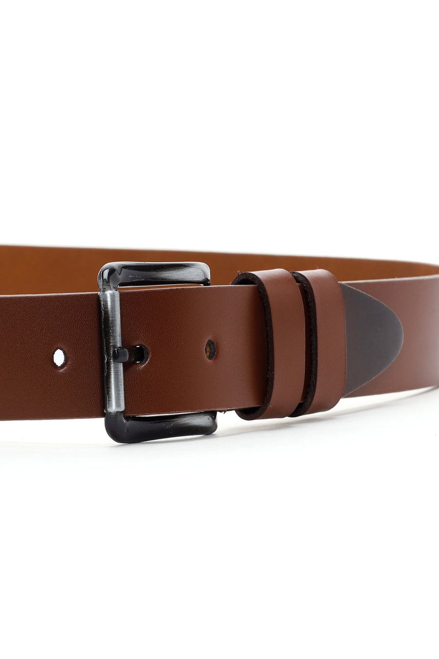 Men's Brown Leather Belt