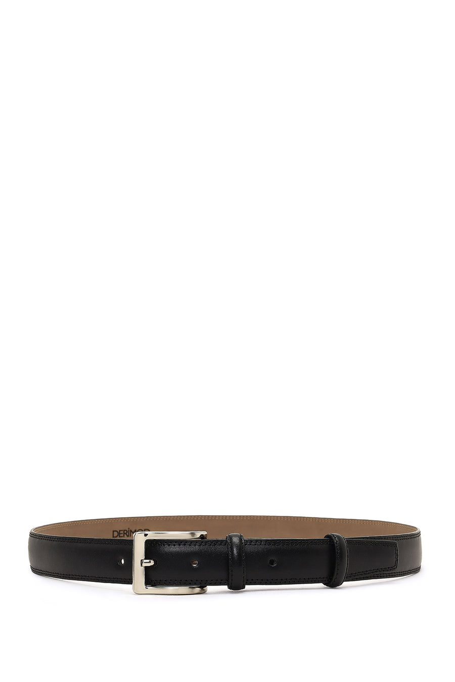 Men's Black Leather Belt