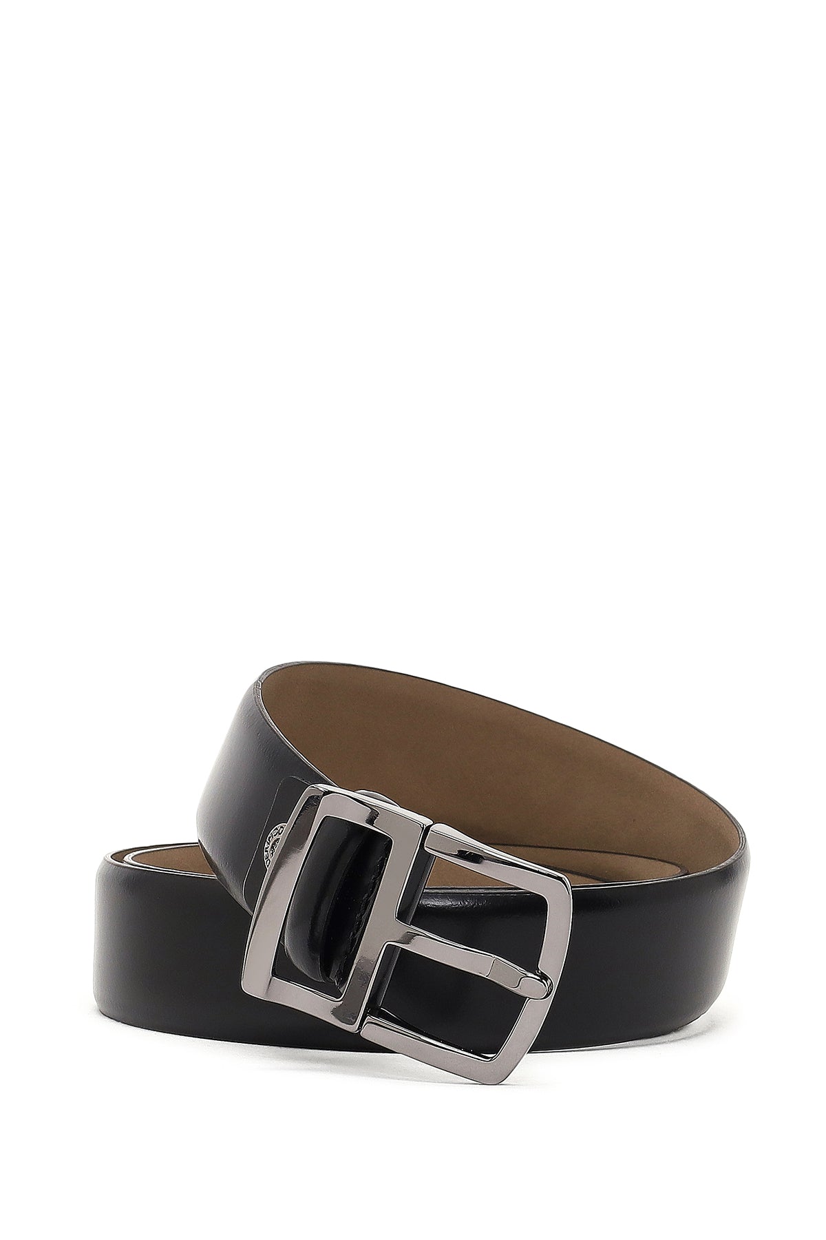 Men's Black Leather Belt 000A2D1306018 | Derimod