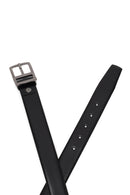 Men's Black Leather Belt | Derimod