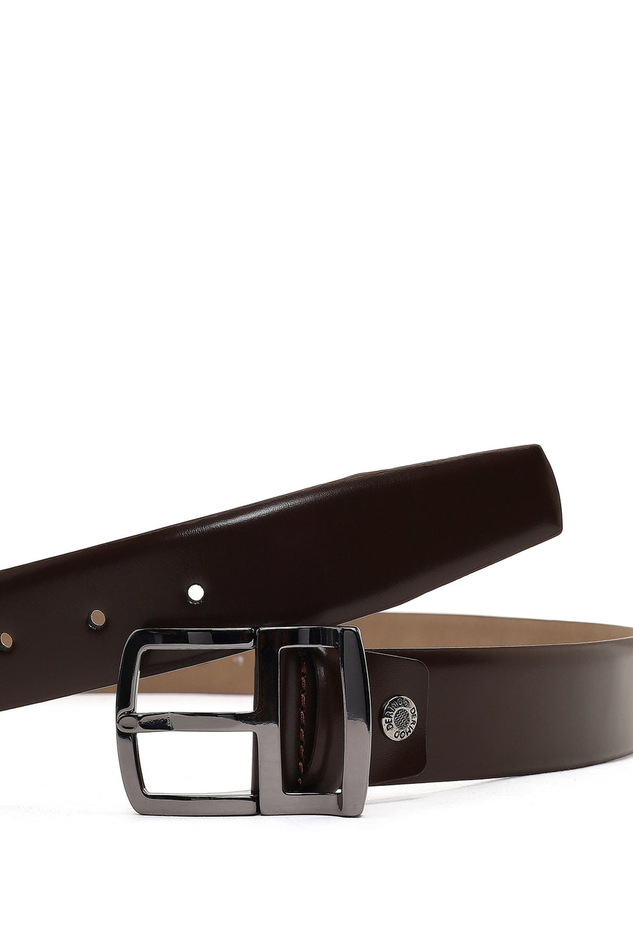 Men's Brown Leather Belt