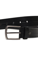 Men's Black Leather Belt | Derimod