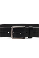 Men's Black Leather Belt | Derimod