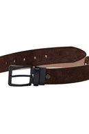 Erkek Kahverengi Süet Deri Kemer | Derimod