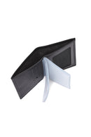 Men's Black Leather Card Holder | Derimod