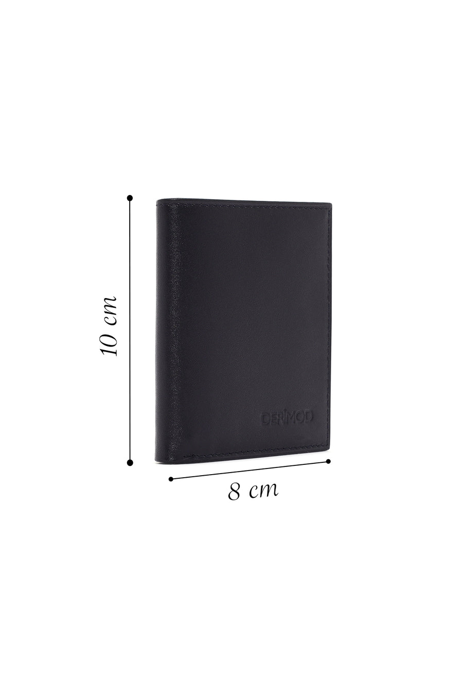 Men's Navy Blue Leather Card Holder