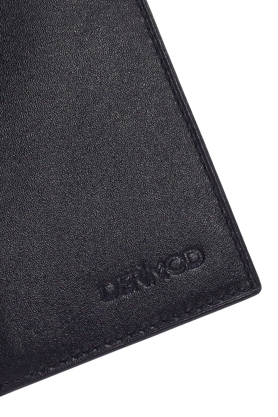 Men's Navy Blue Leather Card Holder
