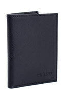 Men's Black Leather Card Holder | Derimod