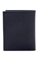 Men's Black Leather Card Holder | Derimod