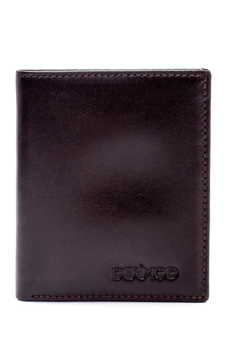 Men's Brown Leather Card Holder 000A2D301218 | Derimod