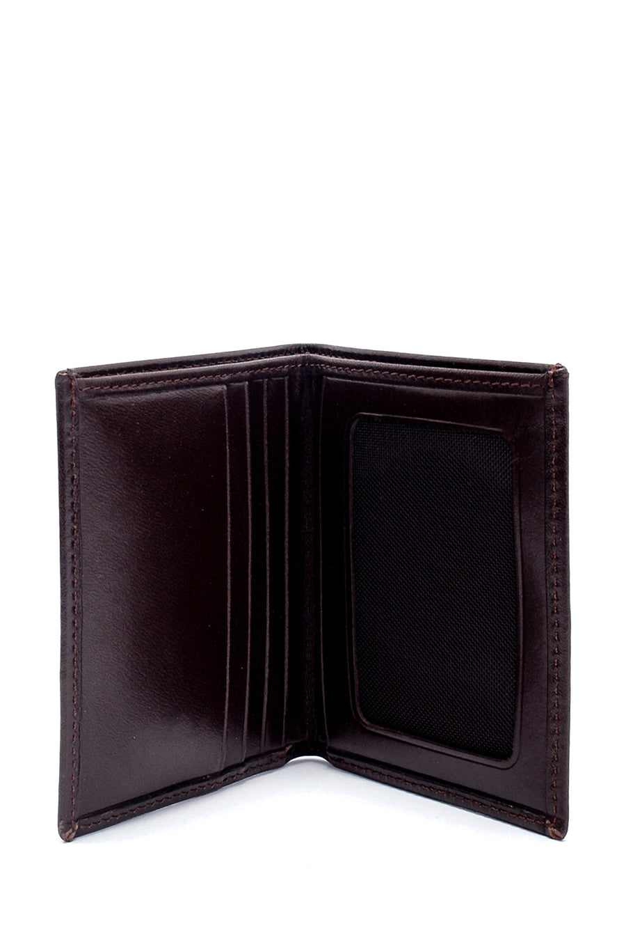 Men's Brown Leather Card Holder