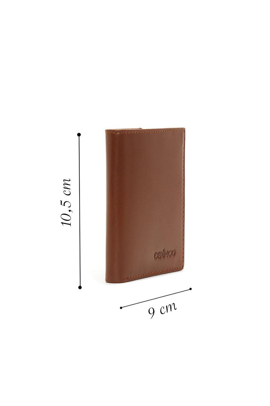 Men's Tan Leather Card Holder