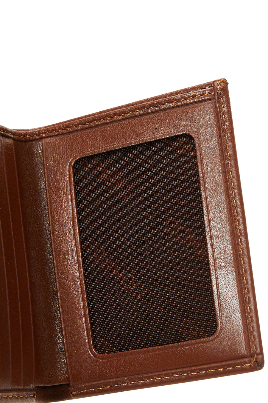 Men's Tan Leather Card Holder