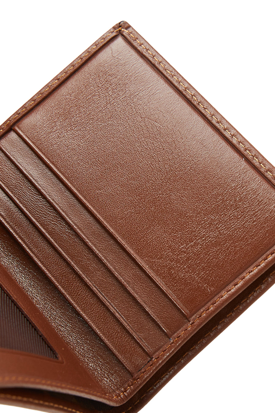 Men's Tan Leather Card Holder