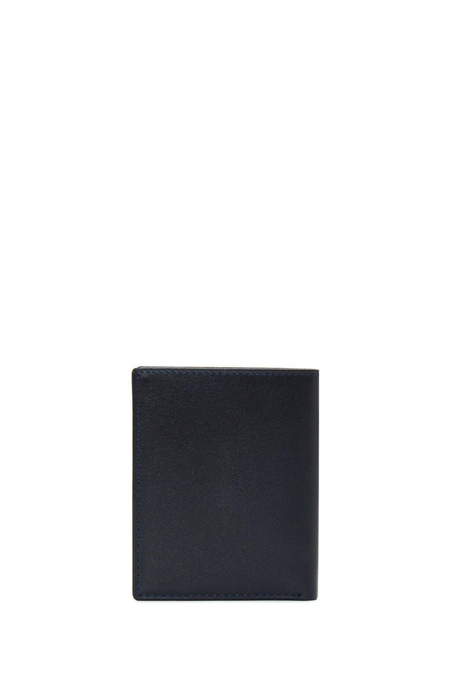 Men's Navy Blue Leather Card Holder