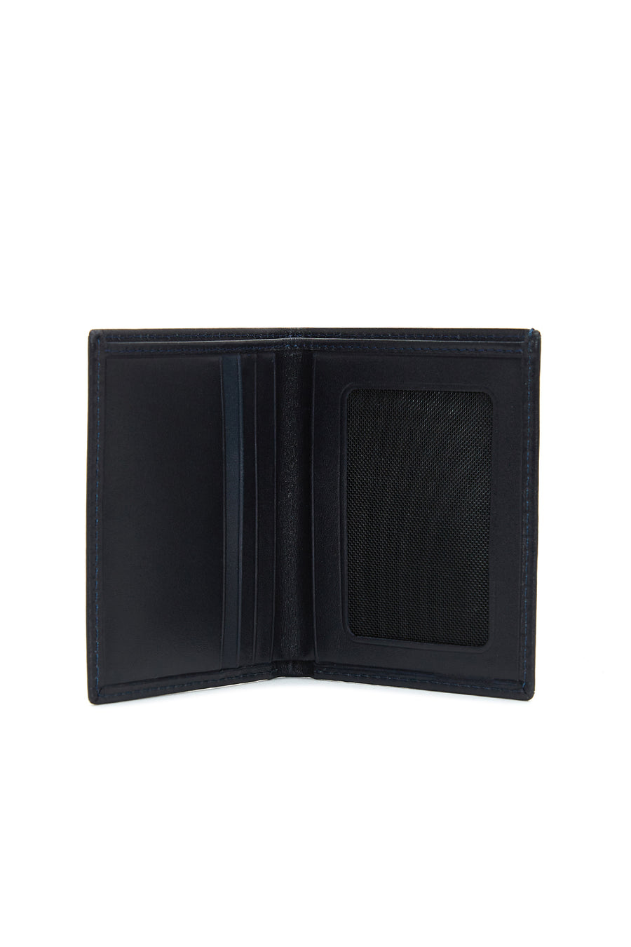 Men's Navy Blue Leather Card Holder