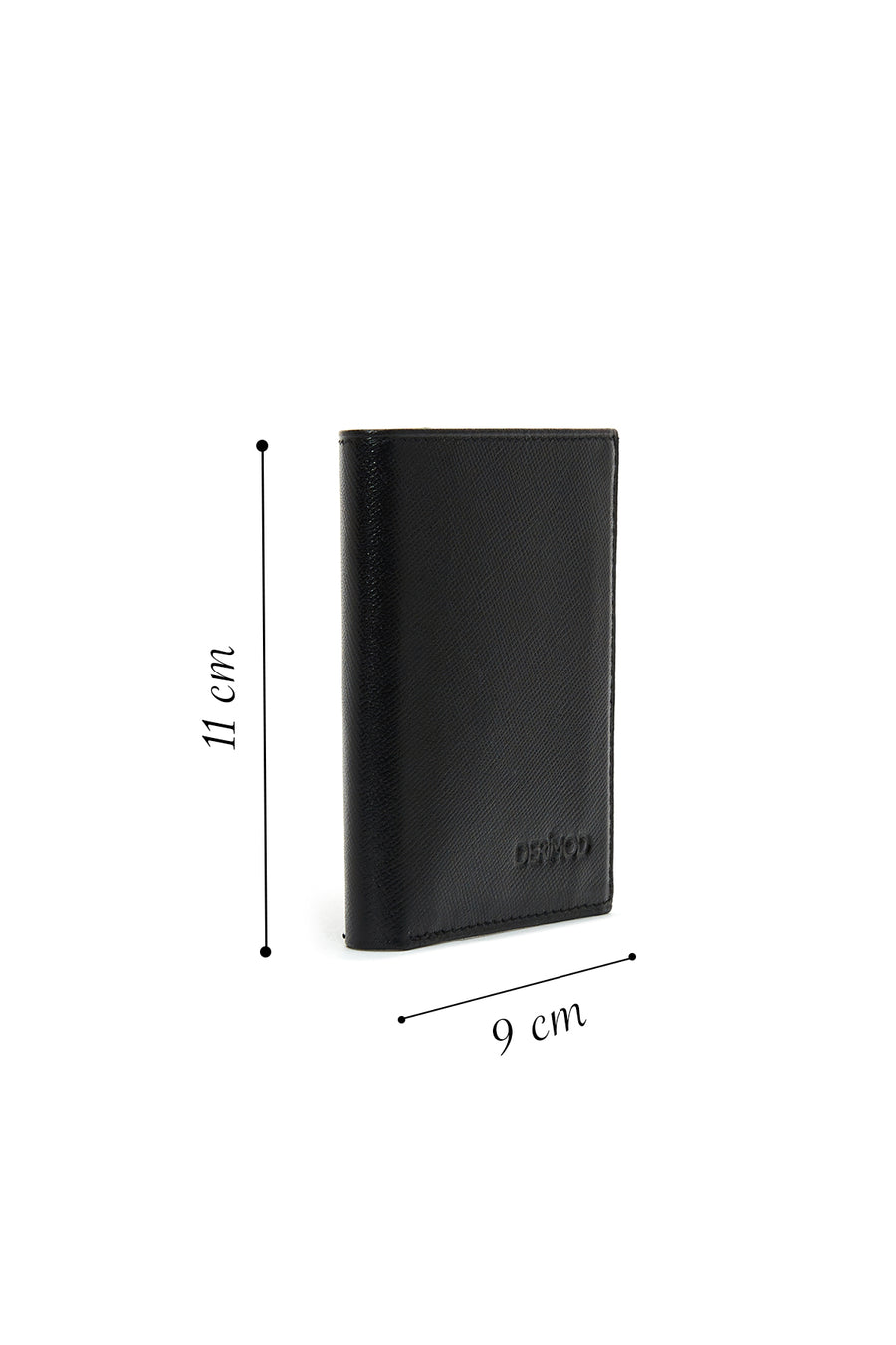 Men's Black Leather Card Holder