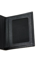 Men's Black Leather Card Holder | Derimod