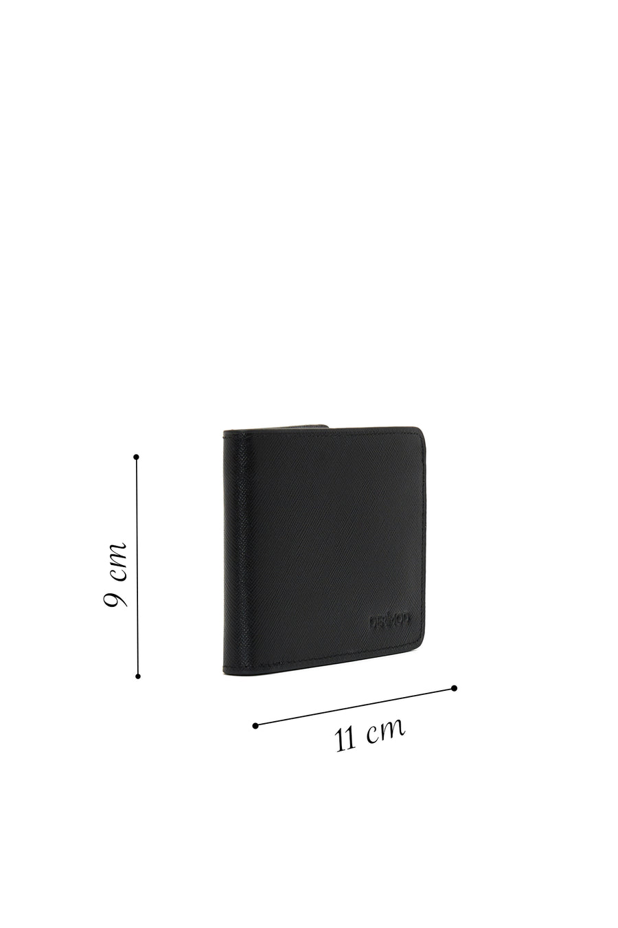 Men's Black Leather Wallet