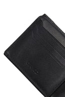 Men's Black Leather Wallet | Derimod