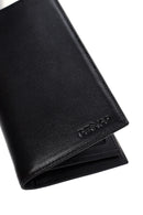 Men's Black Leather Wallet | Derimod