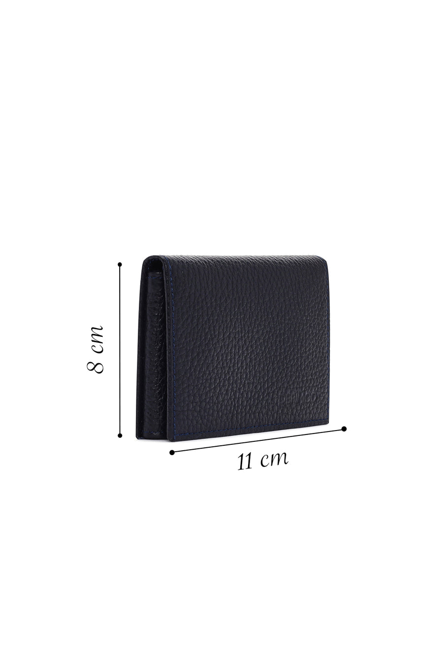 Men's Navy Blue Leather Wallet