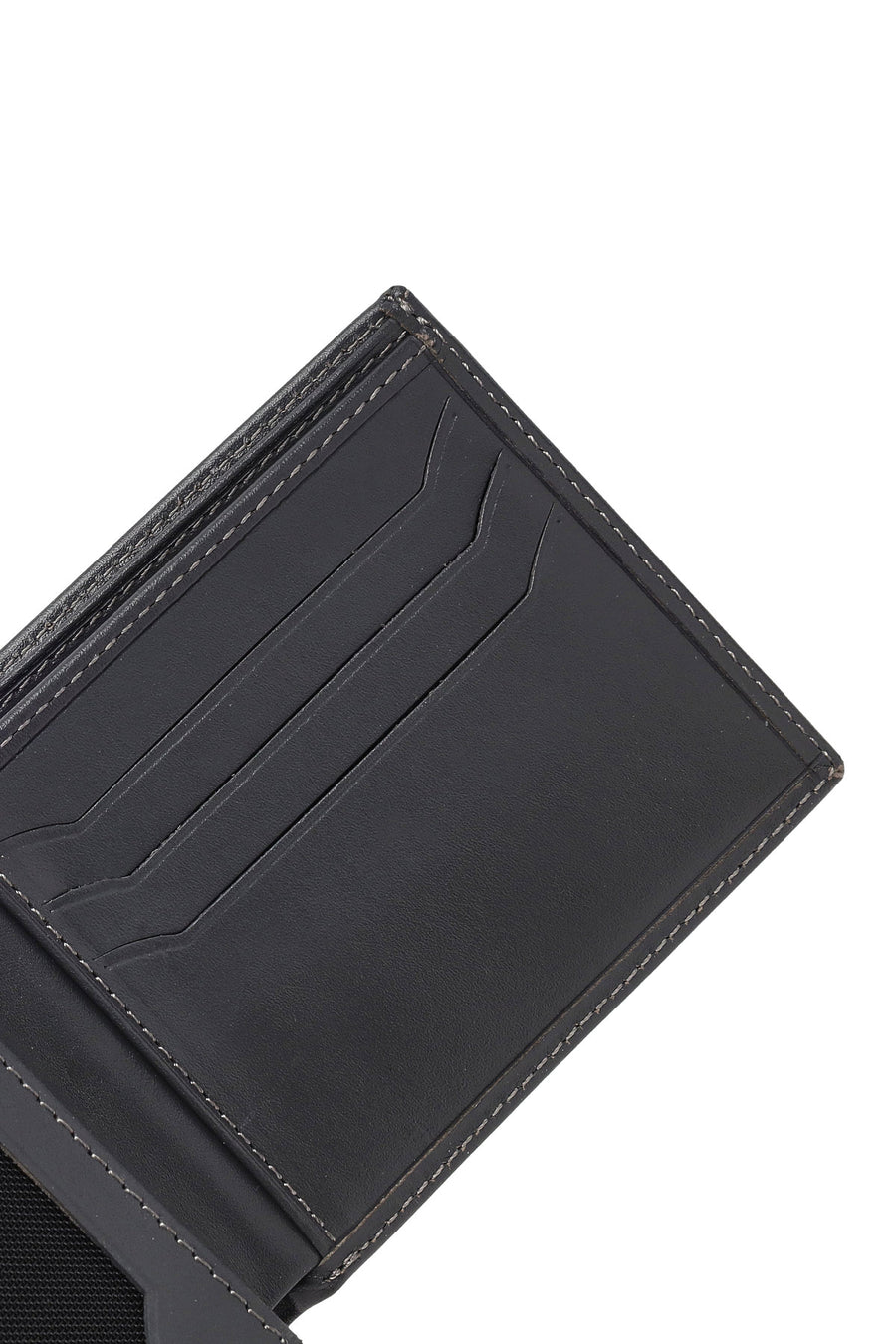 Men's Gray Leather Wallet