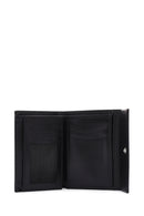 Men's Black Leather Wallet | Derimod
