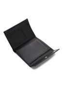 Men's Black Leather Wallet | Derimod
