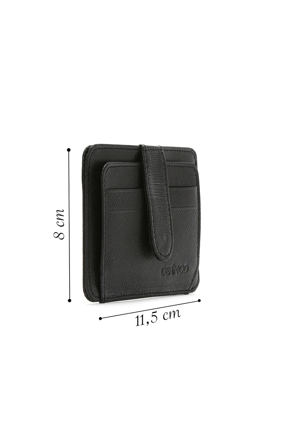 Men's Black Leather Card Holder