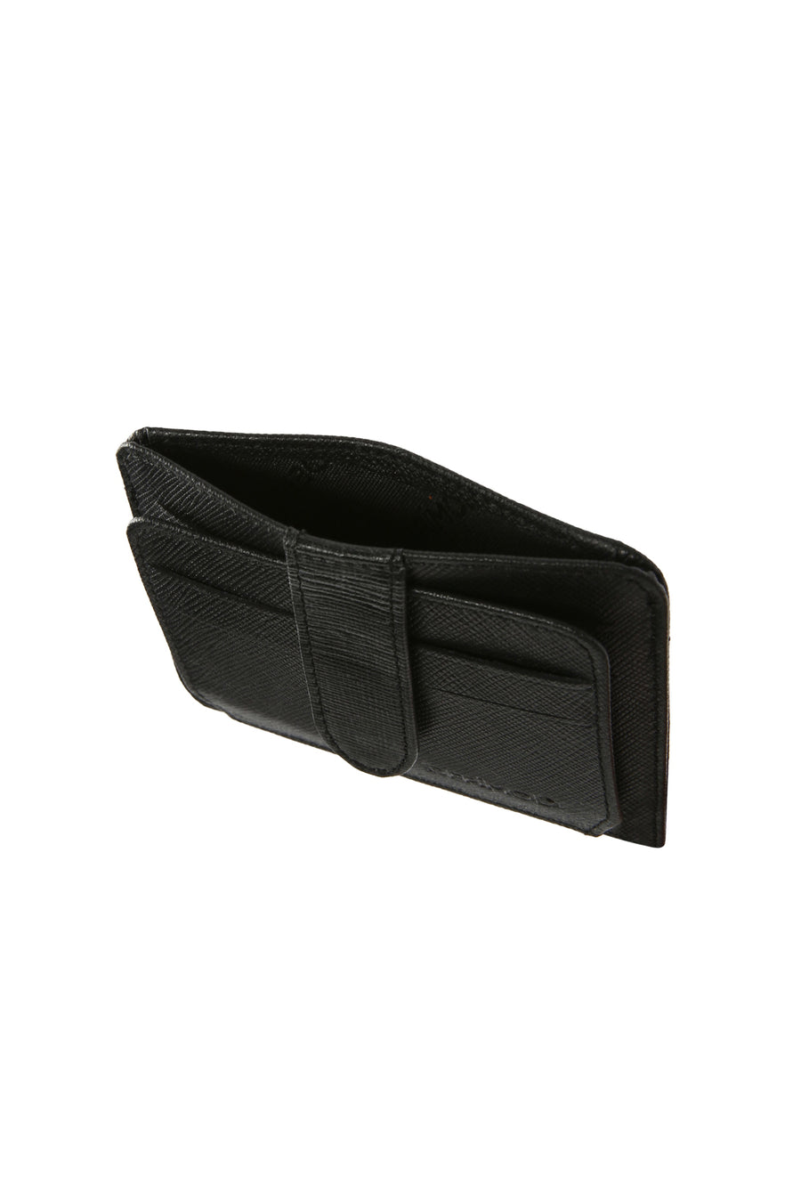 Men's Black Leather Card Holder