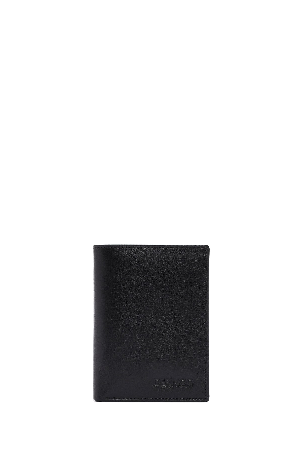 Men's Black Leather Wallet 000A2D307818 | Derimod
