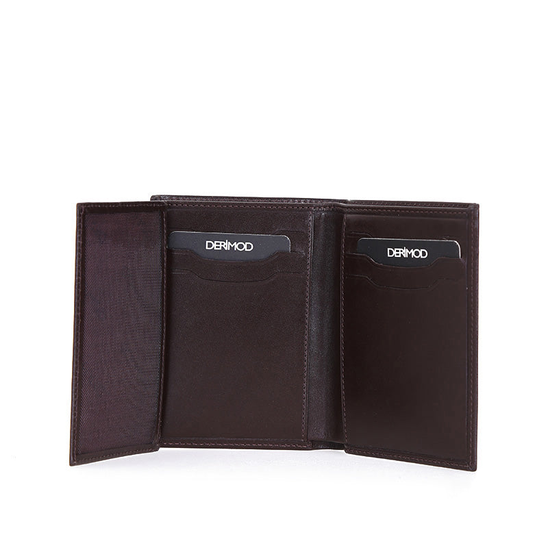 Men's Brown Leather Wallet