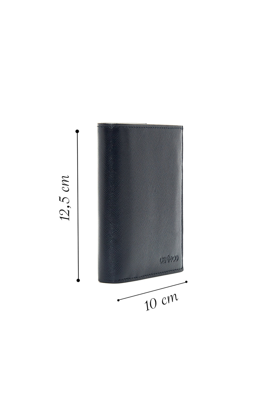 Men's Navy Blue Leather Wallet