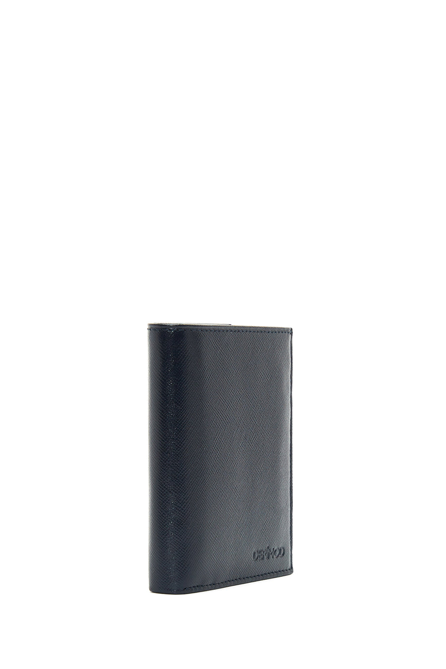 Men's Navy Blue Leather Wallet