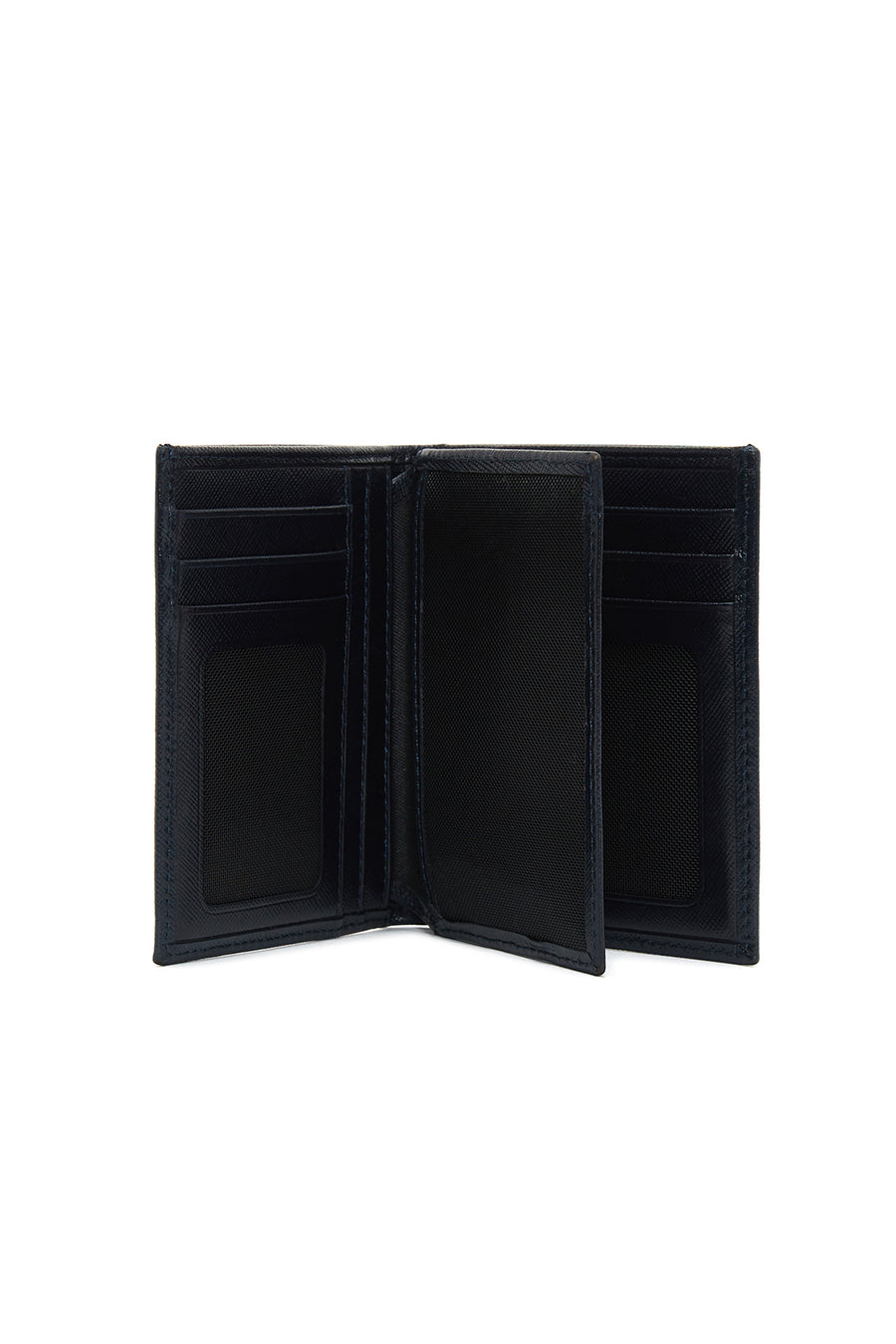 Men's Navy Blue Leather Wallet