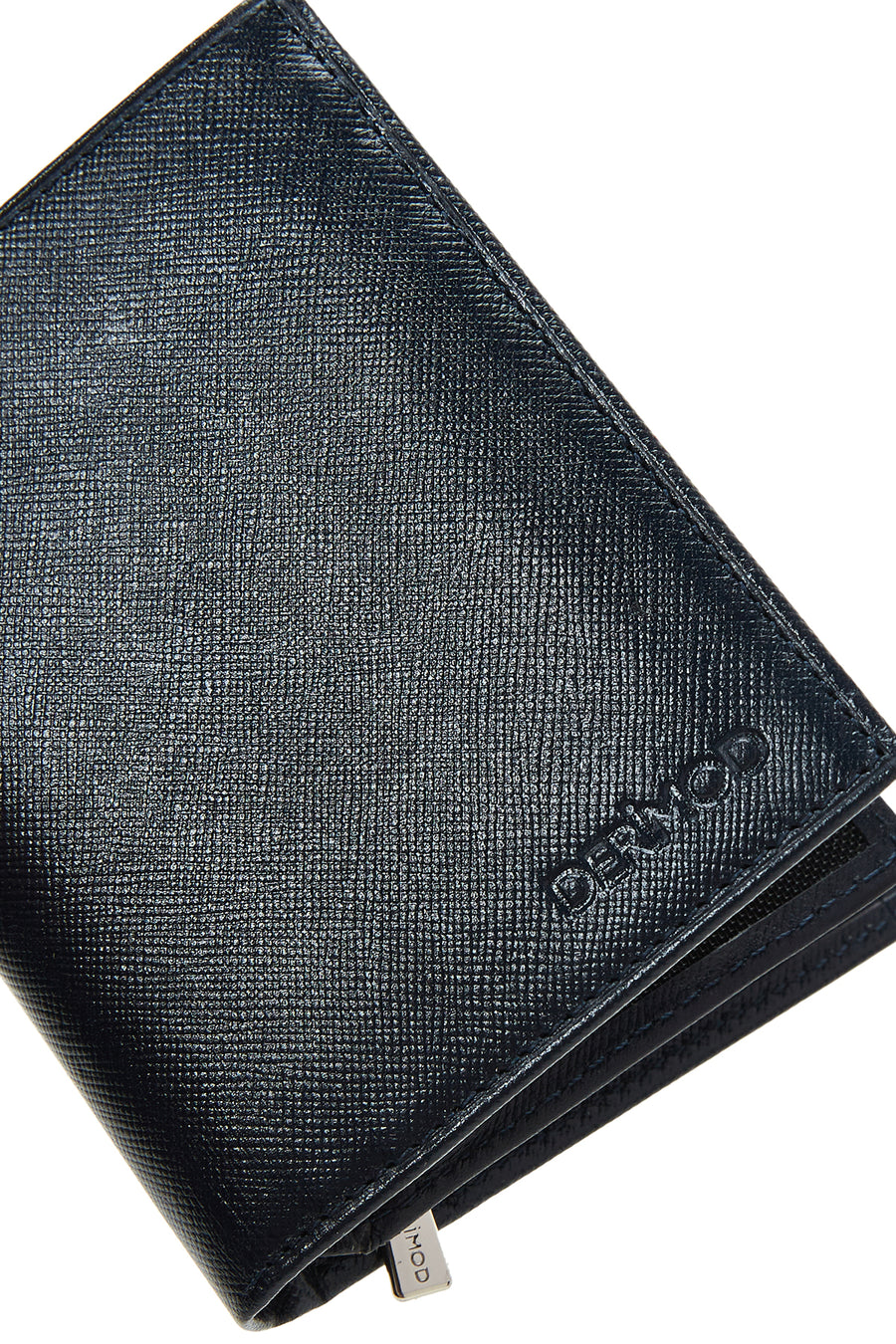 Men's Navy Blue Leather Wallet