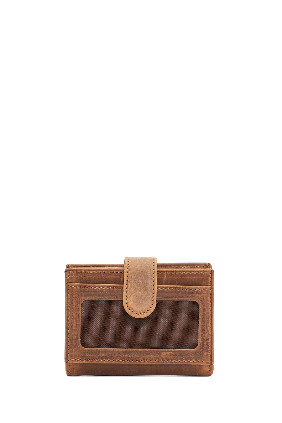 Men's Tan Leather Card Holder 000A2D3094CR | Derimod