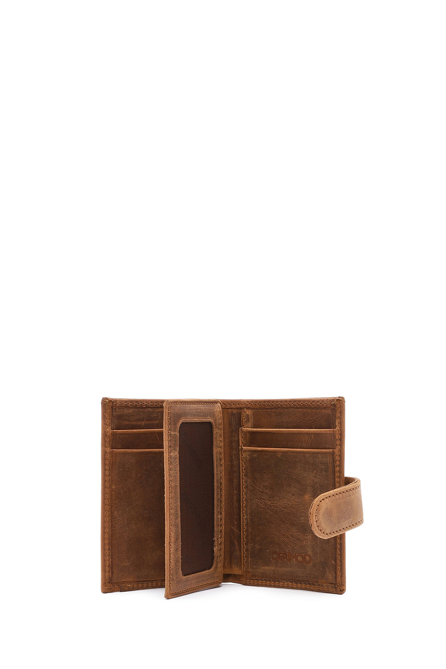Men's Tan Leather Card Holder