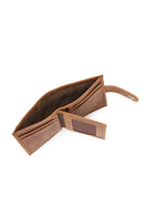 Men's Tan Leather Card Holder | Derimod